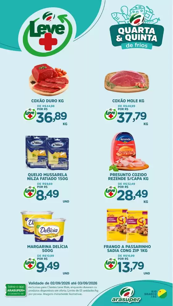 Catálogo Araújo Supermercados | QUARTA E QUINTA | 2026-09-02T00:00:00.000Z - 2026-09-03T00:00:00.000Z