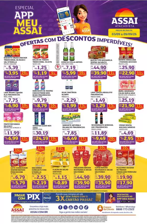 Catálogo Assaí Atacadista | Encarte Assaí Atacadista 171224-570 | 2026-09-03T00:00:00.000Z - 2026-09-09T00:00:00.000Z