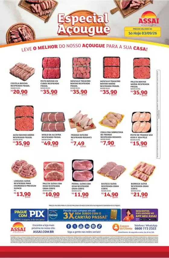 Catálogo Assaí Atacadista | Encarte Assaí Atacadista 171275-793 | 2026-09-03T00:00:00.000Z - 2026-09-03T00:00:00.000Z