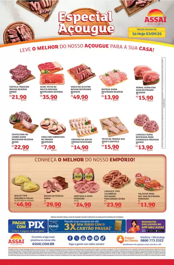 Catálogo Assaí Atacadista | Encarte Assaí Atacadista 171274-794 | 2026-09-03T00:00:00.000Z - 2026-09-03T00:00:00.000Z