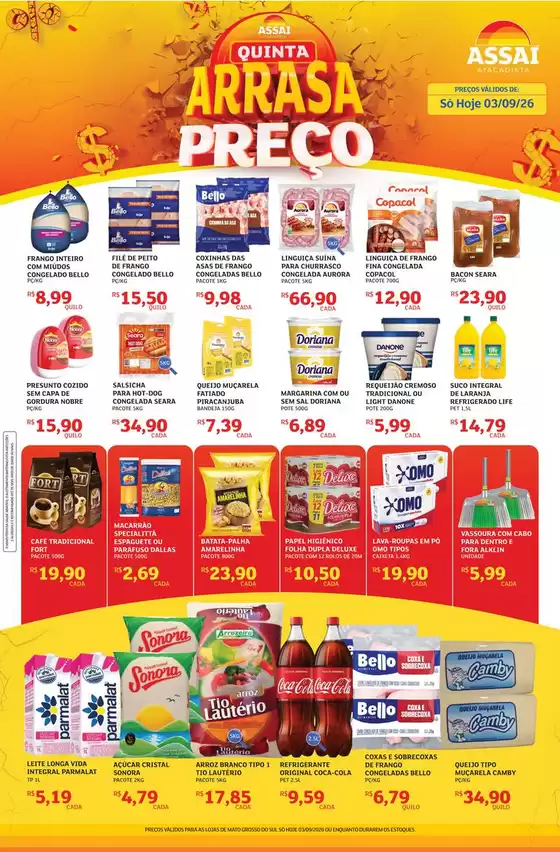 Catálogo Assaí Atacadista em Franca | Encarte Assaí Atacadista 171294-590 | 2026-09-03T00:00:00.000Z - 2026-09-03T00:00:00.000Z