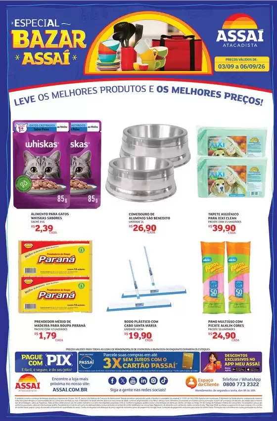 Catálogo Assaí Atacadista em Franca | Encarte Assaí Atacadista 171305-652 | 2026-09-03T00:00:00.000Z - 2026-09-06T00:00:00.000Z