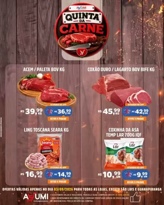 Catálogo Ayumi Supermercados | Ofertas | 2026-09-03T00:00:00.000Z - 2026-09-03T00:00:00.000Z