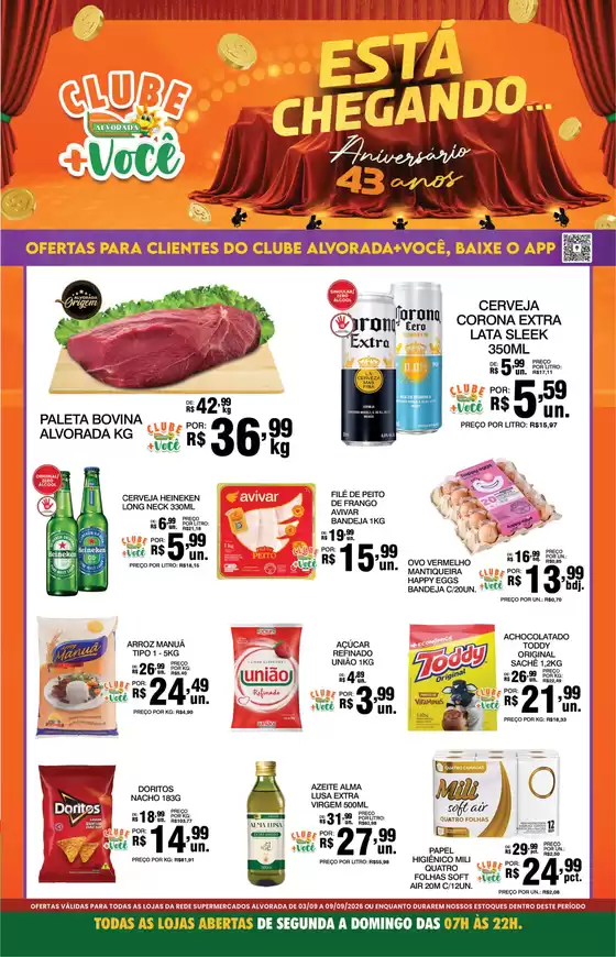 Catálogo Supermercados Alvorada | Ofertas | 2026-09-03T00:00:00.000Z - 2026-09-09T00:00:00.000Z