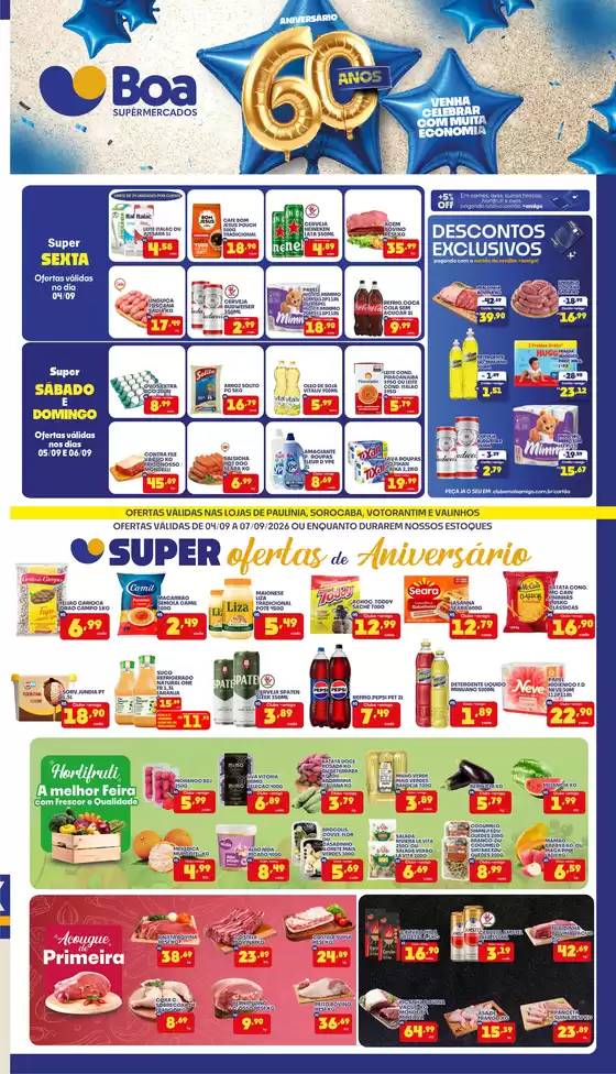 Catálogo Boa Supermercados | Ofertas | 2026-09-04T00:00:00.000Z - 2026-09-07T00:00:00.000Z
