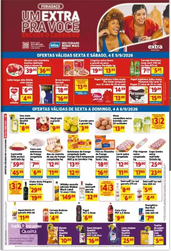 Catálogo Clube Extra | Ofertas | 2026-09-04T00:00:00.000Z - 2026-09-05T00:00:00.000Z
