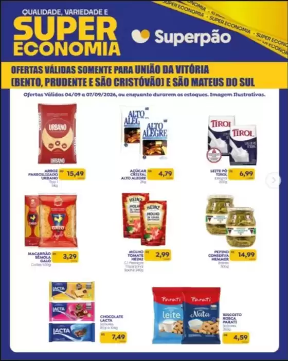 Catálogo Superpão | Ofertas | 2026-09-04T00:00:00.000Z - 2026-09-07T00:00:00.000Z