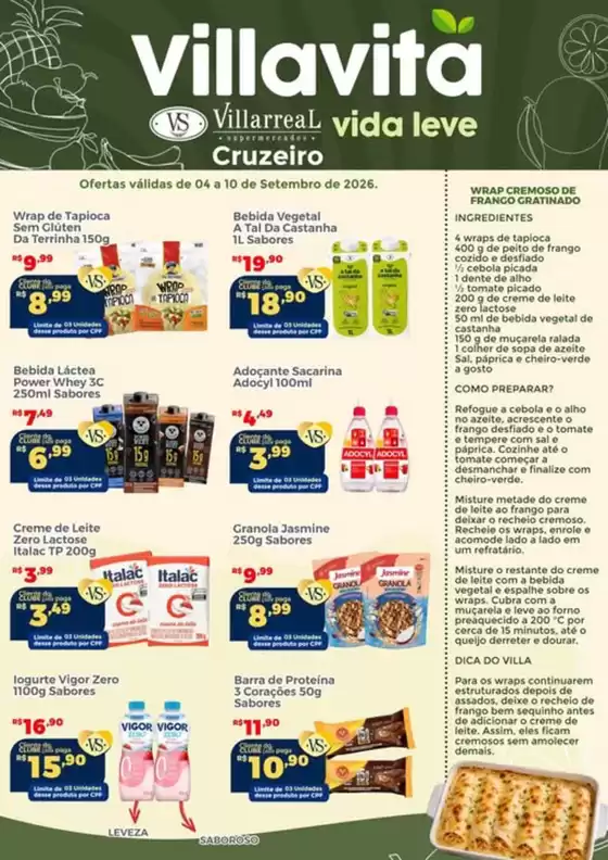 Catálogo Villarreal Supermercados | Ofertas Da Semana | 2026-09-04T00:00:00.000Z - 2026-09-10T00:00:00.000Z
