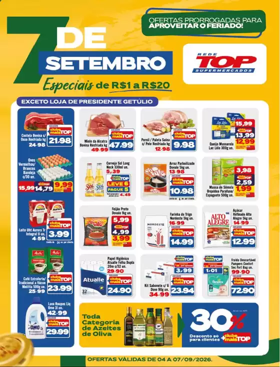 Catálogo Rede Top em Luiz Alves | Promoções especiais em andamento | 2026-09-04T00:00:00.000Z - 2026-09-07T00:00:00.000Z