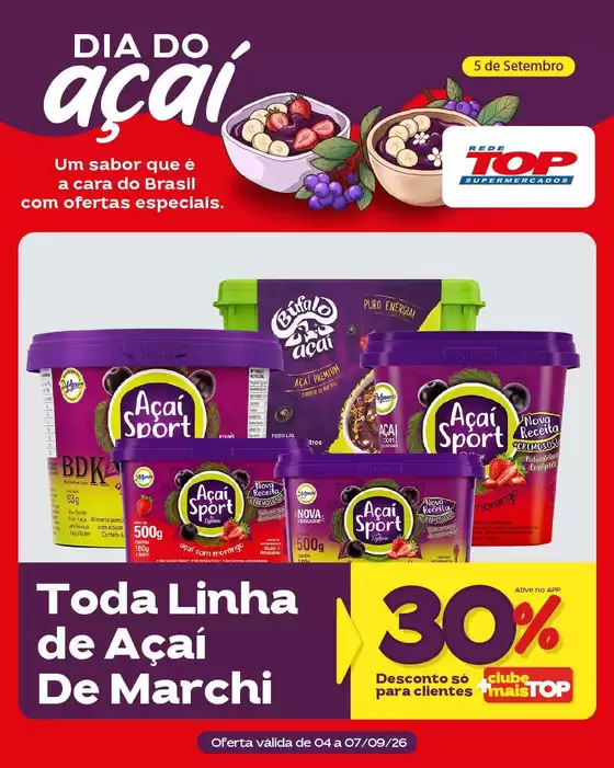 Catálogo Rede Top em Luiz Alves | Encarte Rede Top | 2026-09-04T00:00:00.000Z - 2026-09-07T00:00:00.000Z