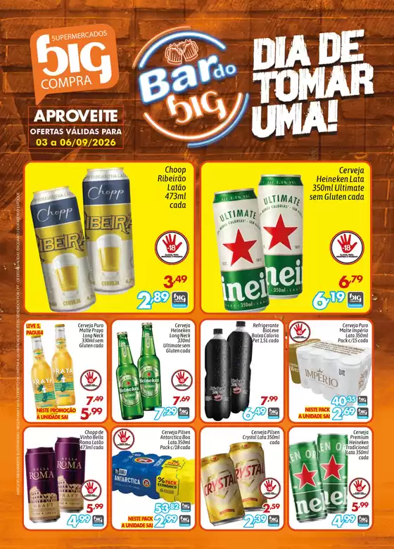 Catálogo Supermercados Big Compra | Descontos e promoções | 2026-09-03T00:00:00.000Z - 2026-09-06T00:00:00.000Z