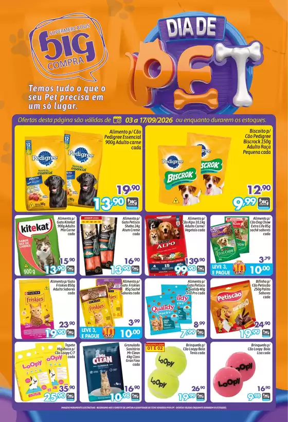 Catálogo Supermercados Big Compra | Ofertas exclusivas para nossos clientes | 2026-09-03T00:00:00.000Z - 2026-09-17T00:00:00.000Z