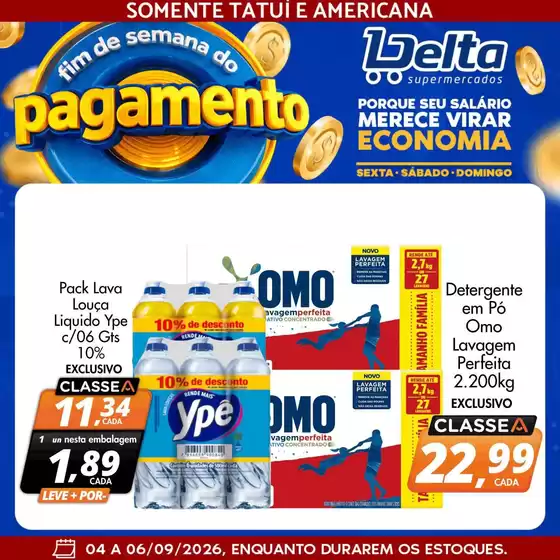 Catálogo Delta Supermercados | Pechinchas e ofertas atuais | 2026-09-04T00:00:00.000Z - 2026-09-06T00:00:00.000Z