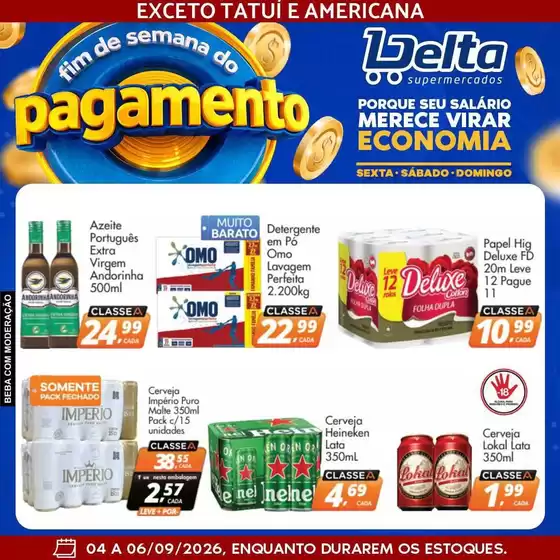 Catálogo Delta Supermercados | Promoções especiais em andamento | 2026-09-04T00:00:00.000Z - 2026-09-06T00:00:00.000Z