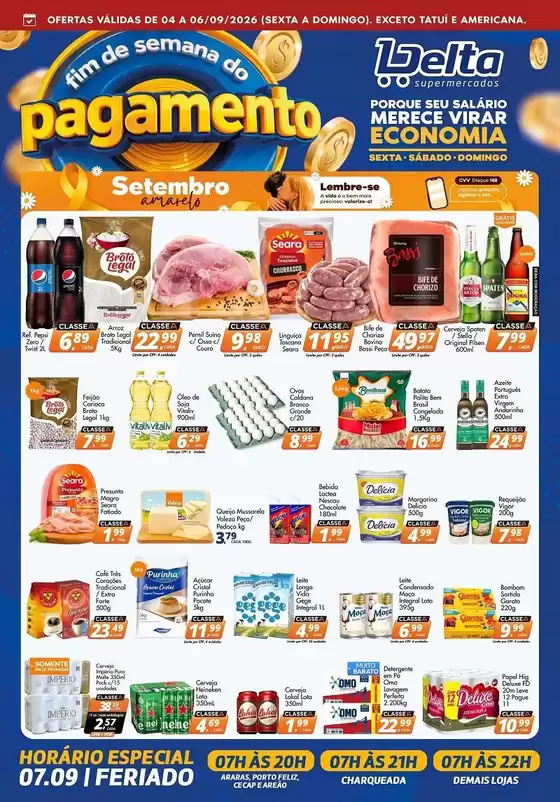 Catálogo Delta Supermercados | Grandes descontos em produtos selecionados | 2026-09-04T00:00:00.000Z - 2026-09-06T00:00:00.000Z