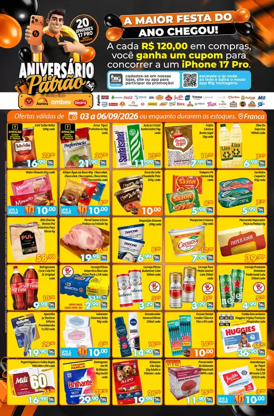 Catálogo Supermercados Big Compra | Nossas melhores pechinchas | 2026-09-03T00:00:00.000Z - 2026-09-06T00:00:00.000Z