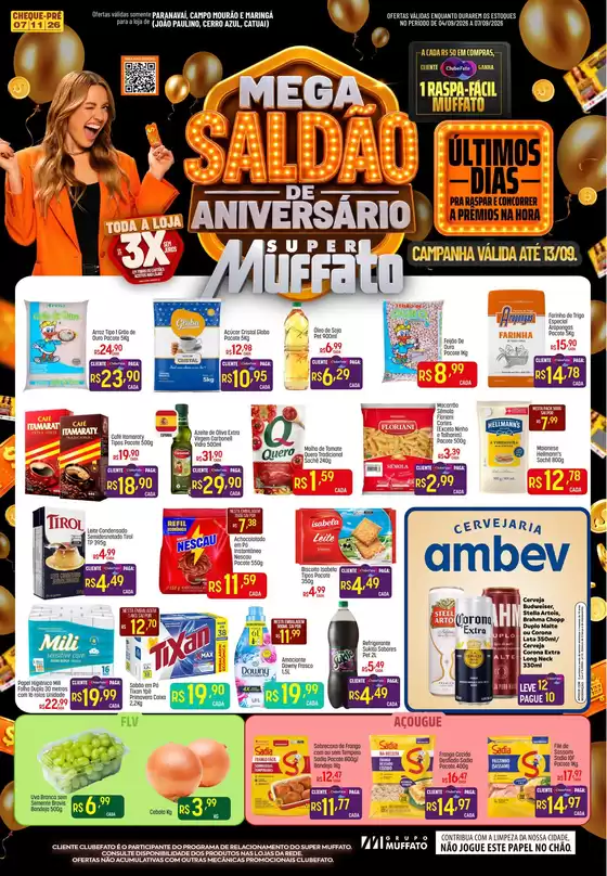 Catálogo Super Muffato | Pechinchas e ofertas atuais | 2026-09-04T00:00:00.000Z - 2026-09-13T00:00:00.000Z