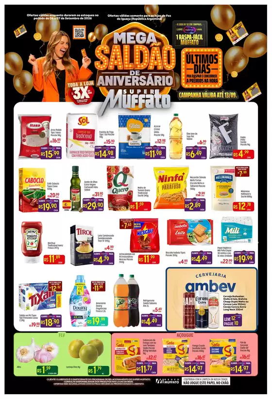 Catálogo Super Muffato em Foz do Iguaçu | Ofertas exclusivas | 2026-09-04T00:00:00.000Z - 2026-09-07T00:00:00.000Z