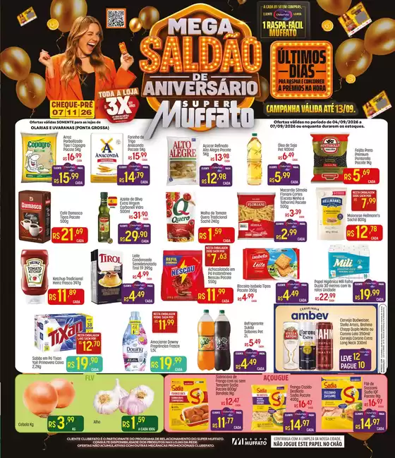Catálogo Super Muffato | Melhores ofertas para todos os clientes | 2026-09-04T00:00:00.000Z - 2026-09-13T00:00:00.000Z