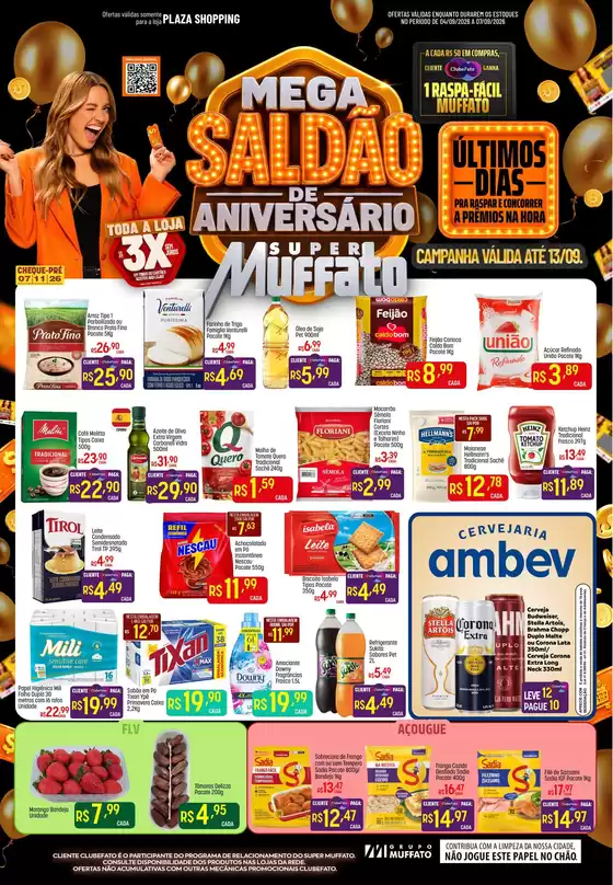 Catálogo Super Muffato em Leme | Ótima oferta para todos os clientes | 2026-09-04T00:00:00.000Z - 2026-09-13T00:00:00.000Z
