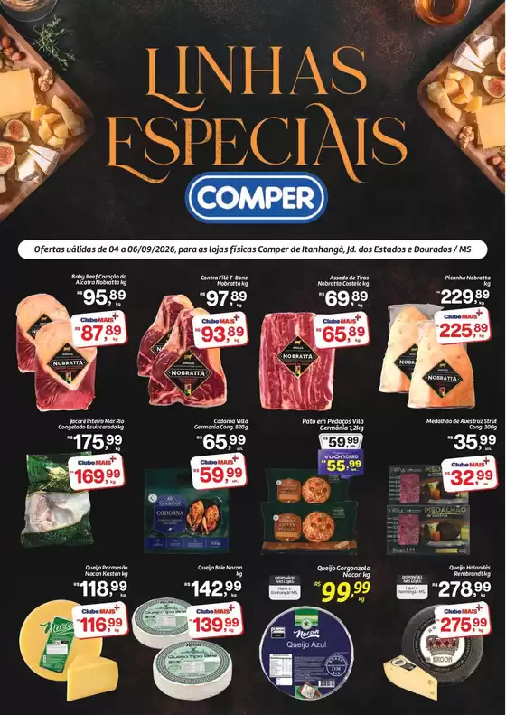 Catálogo Comper em São Paulo | Linhas Especiais | 2026-09-04T00:00:00.000Z - 2026-09-06T00:00:00.000Z