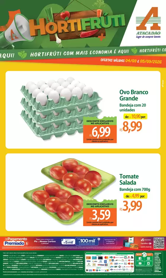 Catálogo Atacadão em Viamão | Atacadão - Hortifrúti | 2026-09-04T00:00:00.000Z - 2026-09-05T00:00:00.000Z
