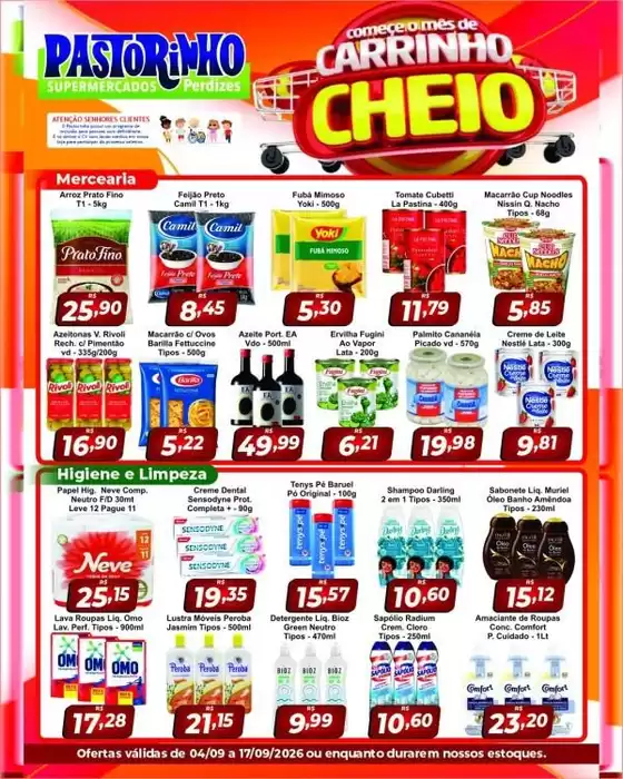 Catálogo Supermercado Pastorinho | Nossas melhores pechinchas | 2026-09-04T00:00:00.000Z - 2026-09-17T00:00:00.000Z