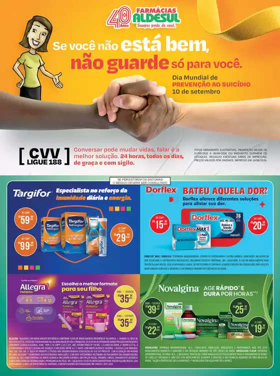 Catálogo Farmácia Aldesul em Marabá | ALD 0026 26 Encarte WEB Setembro v00 | 2026-09-04T00:00:00.000Z - 2026-09-30T00:00:00.000Z