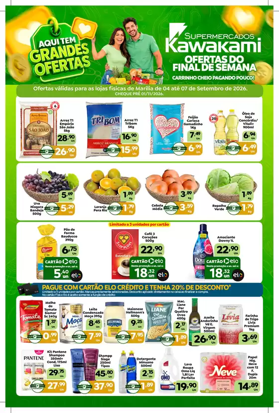 Catálogo Supermercados Kawakami | Ofertas - Marília | 2026-09-04T00:00:00.000Z - 2026-09-07T00:00:00.000Z