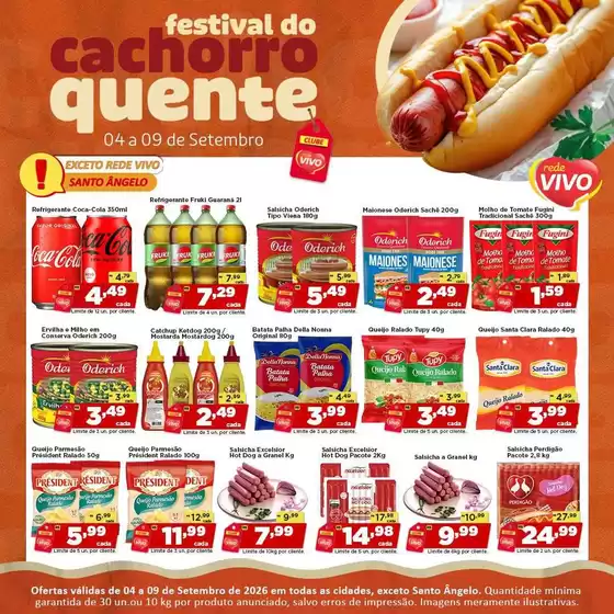 Catálogo Rede Vivo | Ótima oferta para todos os clientes | 2026-09-04T00:00:00.000Z - 2026-09-09T00:00:00.000Z