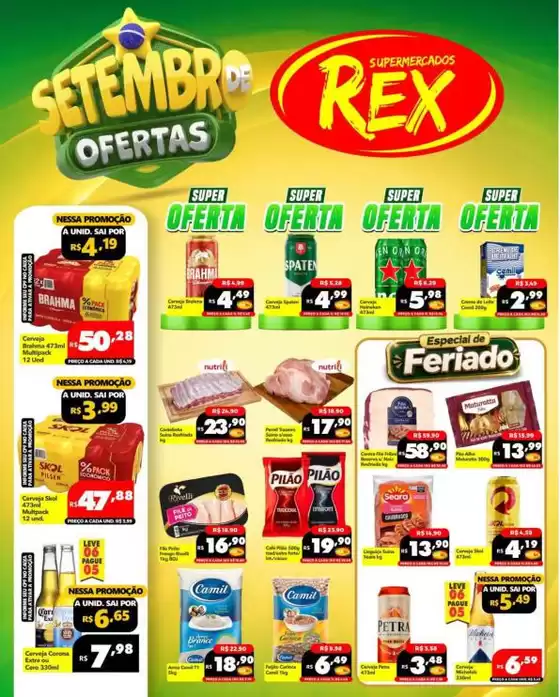 Catálogo Supermercados Rex | Ofertas exclusivas | 2026-09-01T00:00:00.000Z - 2026-09-30T00:00:00.000Z