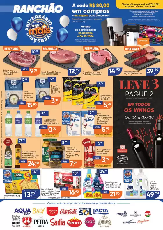 Catálogo Imec Supermercados | BAIXA 17127 IMEC Ranchao 04 a 07092026 | 2026-09-04T00:00:00.000Z - 2026-09-07T00:00:00.000Z