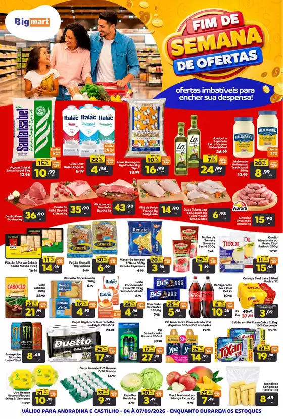 Catálogo Bigmart | Ótima oferta para todos os clientes | 2026-09-04T00:00:00.000Z - 2026-09-07T00:00:00.000Z