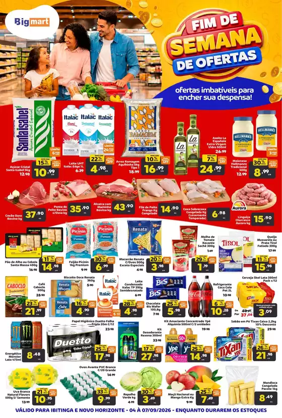 Catálogo Bigmart | Ofertas especiais atraentes para todos | 2026-09-04T00:00:00.000Z - 2026-09-07T00:00:00.000Z