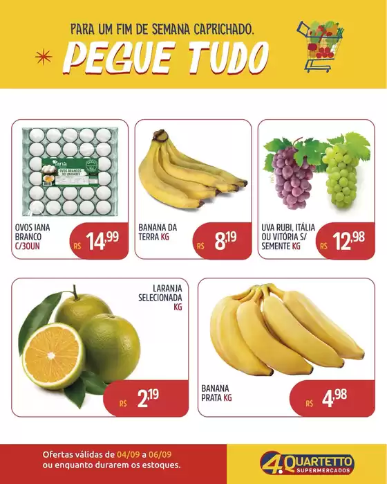 Catálogo Quartetto Supermercados | Encarte Quartetto Supermercados | 2026-09-04T00:00:00.000Z - 2026-09-06T00:00:00.000Z