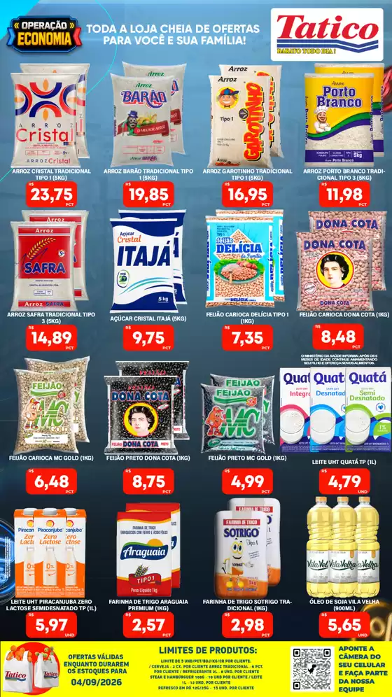 Catálogo Tatico | Ofertas para caçadores de pechinchas | 2026-09-04T00:00:00.000Z - 2026-09-04T00:00:00.000Z