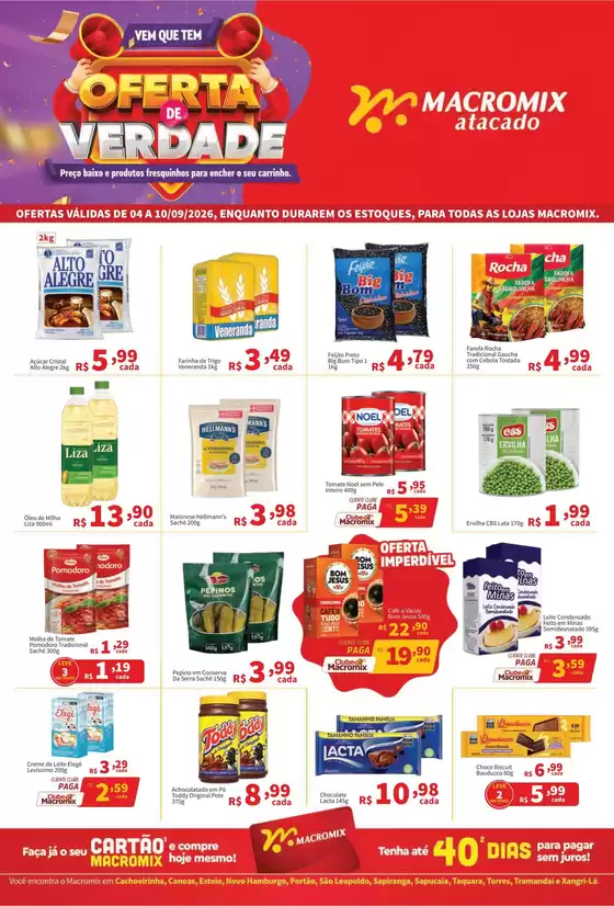 Catálogo Macromix Atacado | Encarte Macromix Atacado | 2026-09-04T00:00:00.000Z - 2026-09-10T00:00:00.000Z