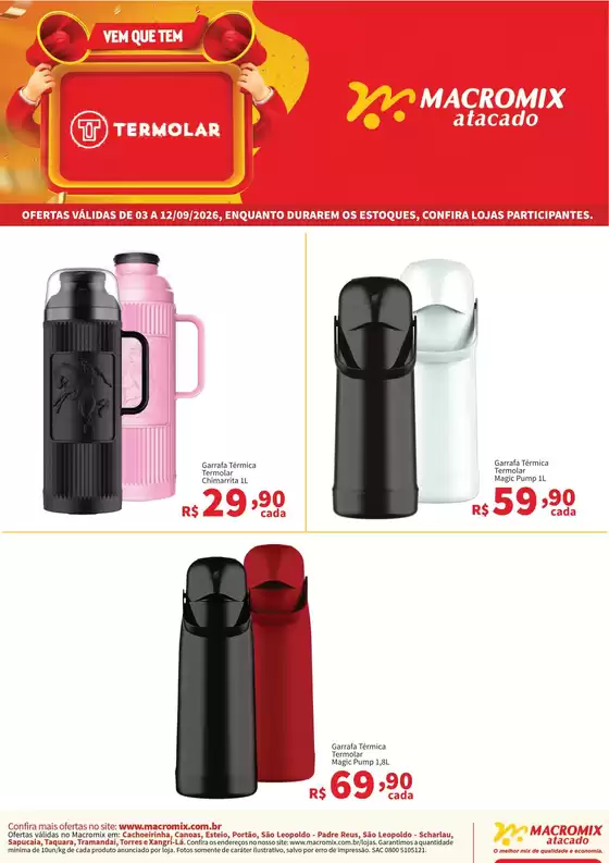 Catálogo Macromix Atacado em Brumadinho | Ofertas especiais para você | 2026-09-03T00:00:00.000Z - 2026-09-12T00:00:00.000Z