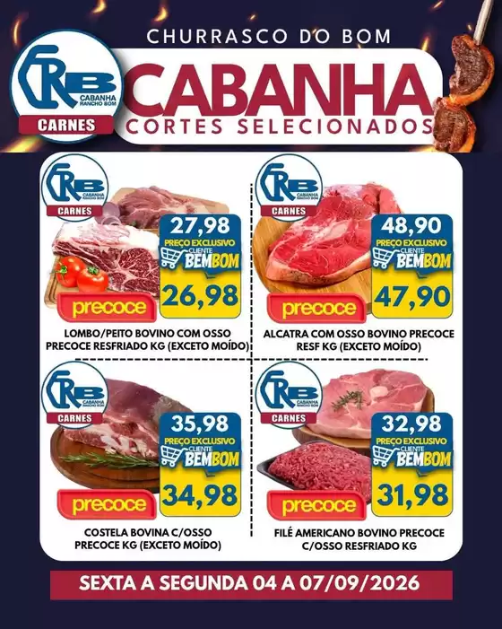 Catálogo Rancho Bom Supermercados em Brumadinho | Novas ofertas para descobrir | 2026-09-04T00:00:00.000Z - 2026-09-07T00:00:00.000Z