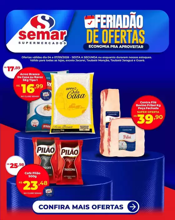 Catálogo Semar Supermercado | Ofertas exclusivas para nossos clientes | 2026-09-04T00:00:00.000Z - 2026-09-07T00:00:00.000Z