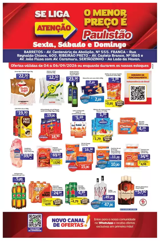 Catálogo Paulistão Atacadista | Encarte Paulistão Atacadista | 2026-09-04T00:00:00.000Z - 2026-09-06T00:00:00.000Z