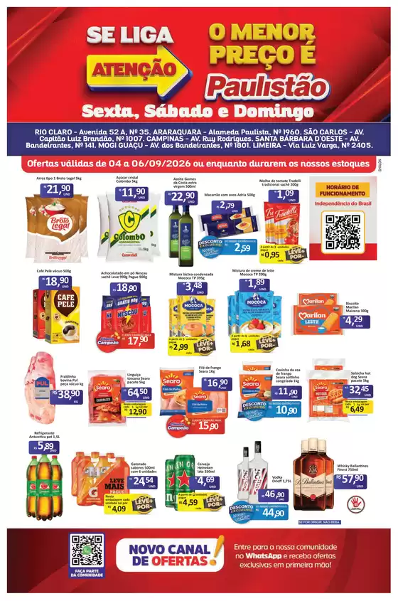 Catálogo Paulistão Atacadista | Descontos e promoções | 2026-09-04T00:00:00.000Z - 2026-09-06T00:00:00.000Z