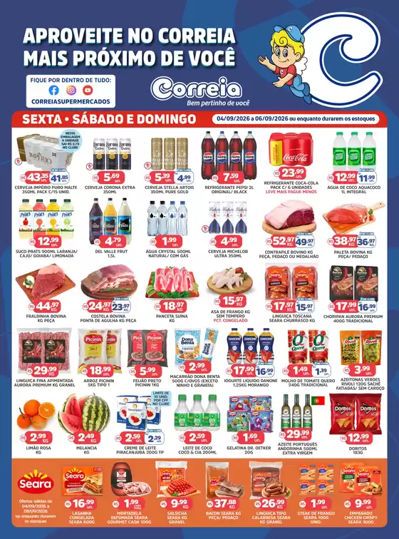 Catálogo Supermercados Correia | Ofertas | 2026-09-04T00:00:00.000Z - 2026-09-06T00:00:00.000Z
