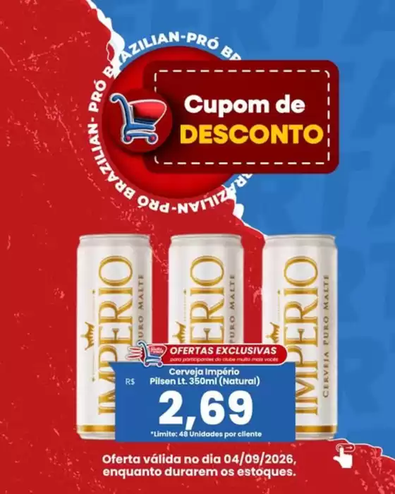 Catálogo Supermercados Pró Brazilian | Ofertas  | 2026-09-04T00:00:00.000Z - 2026-09-04T00:00:00.000Z