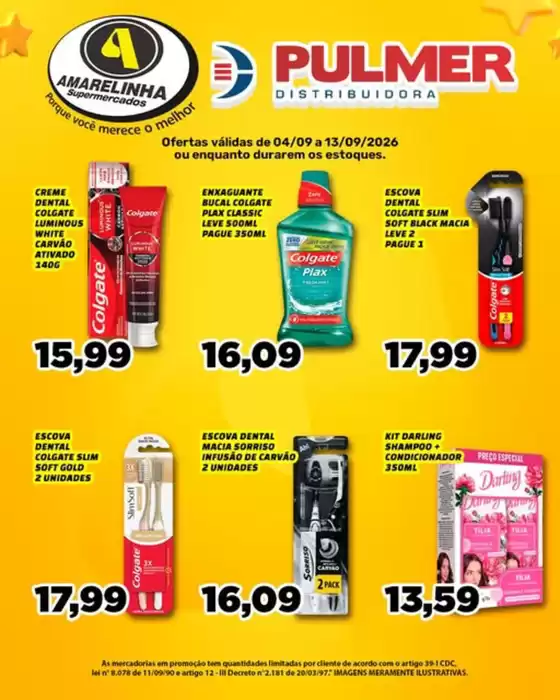 Catálogo Amarelinha Supermercados | Ofertas Especial | 2026-09-04T00:00:00.000Z - 2026-09-13T00:00:00.000Z