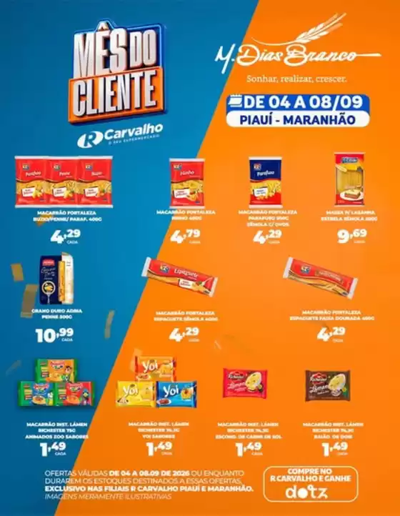 Catálogo R Carvalho Supermercado em Bom Jesus da Lapa | Mes do Cliente | 2026-09-04T00:00:00.000Z - 2026-09-08T00:00:00.000Z