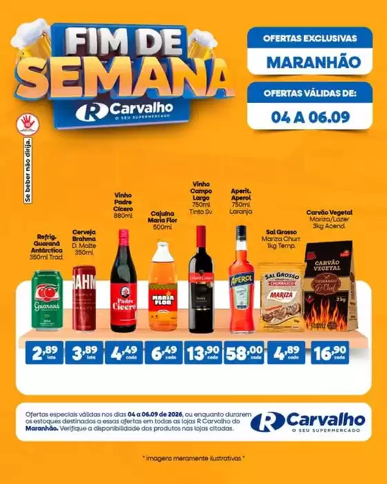 Catálogo R Carvalho Supermercado | Fim De Semana | 2026-09-04T00:00:00.000Z - 2026-09-06T00:00:00.000Z