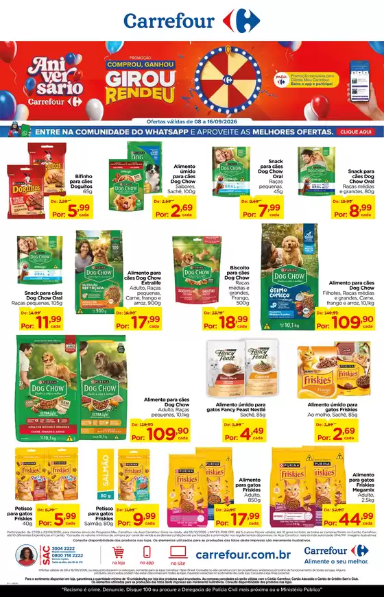 Catálogo Carrefour em São Luiz Gonzaga | Aniversário Carrefour | 2026-09-08T00:00:00.000Z - 2026-09-16T00:00:00.000Z