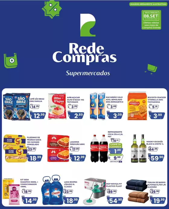 Catálogo Rede Compras | Melhores ofertas para todos os caçadores de pechinchas | 2026-09-05T00:00:00.000Z - 2026-09-08T00:00:00.000Z