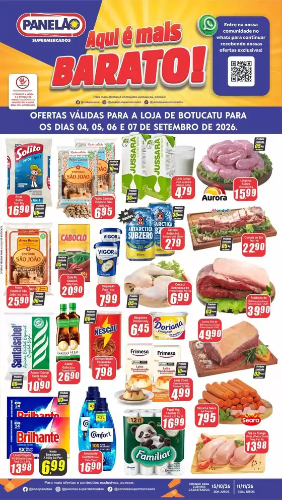 Catálogo Panelão | Pechinchas e ofertas atuais | 2026-09-04T00:00:00.000Z - 2026-09-07T00:00:00.000Z
